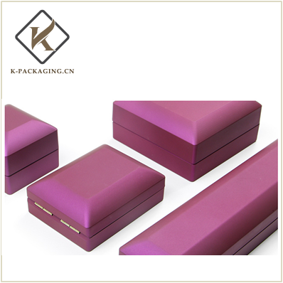 Rubber Painting LED Jewelry Box  