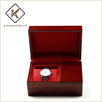 Wooden color Jewelry watch box 