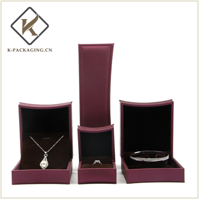 ARC-shaped PU jewellery box 