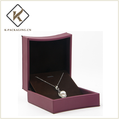 ARC-shaped PU jewellery box 
