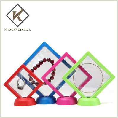 Color transparent suspension jewelry rack