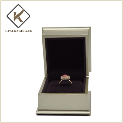 Convex edge finish box ring box jewelry box