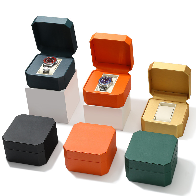 Octagonal - Shaped Watch Box Set