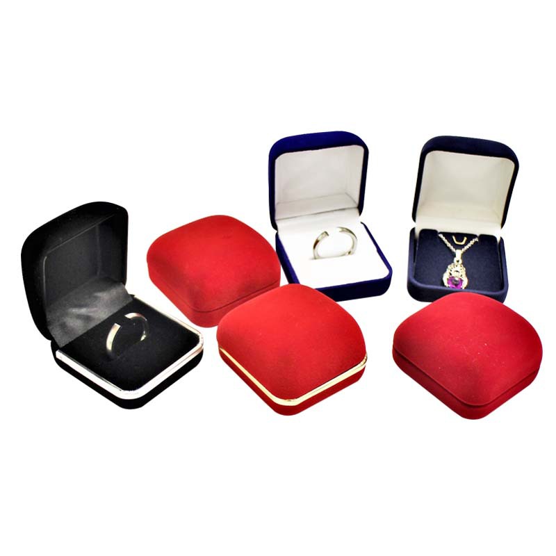 Innovative Flocked Ring Box, Jewelry Display Flocked Case