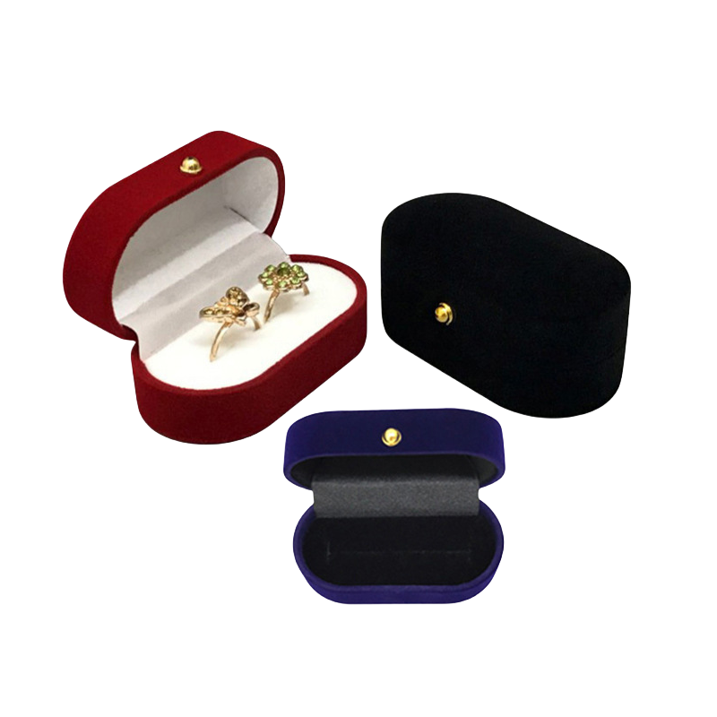 Proposal Ring & Earring Gift Boxes, Single & Double Ring Jewelry Cases