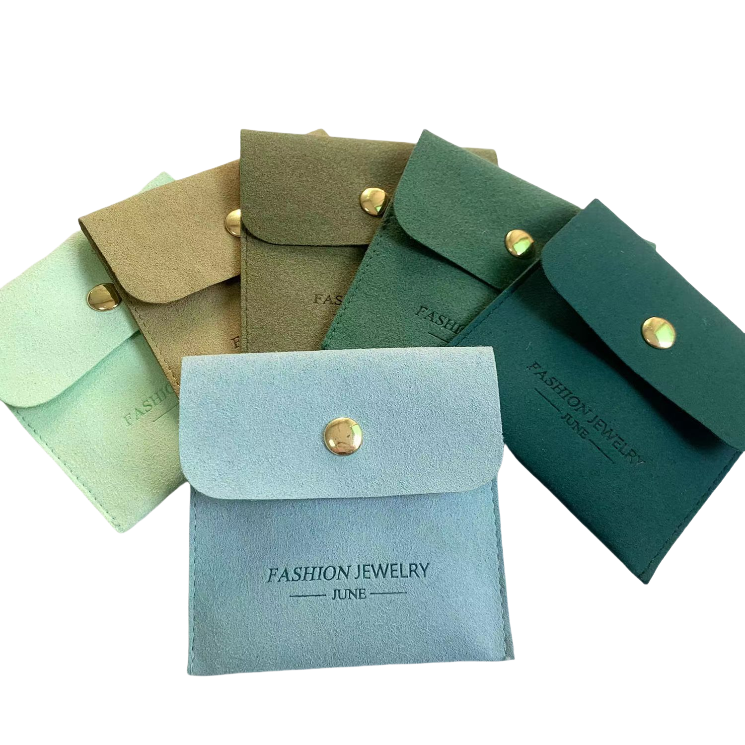 Stylish Jewelry Packaging Microfiber Velvet Pouch